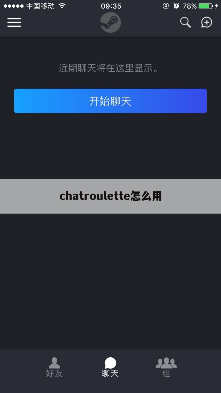 chatroulette怎么用