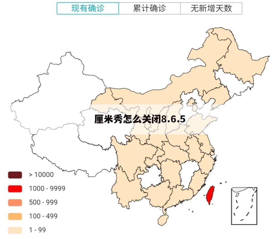 厘米秀怎么关闭8.6.5