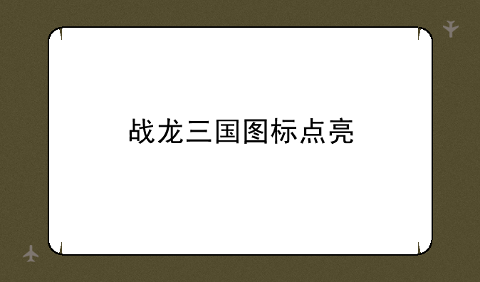 战龙三国图标点亮