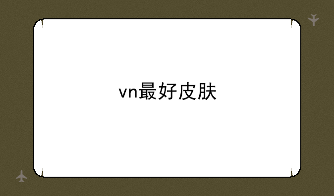 vn最好皮肤