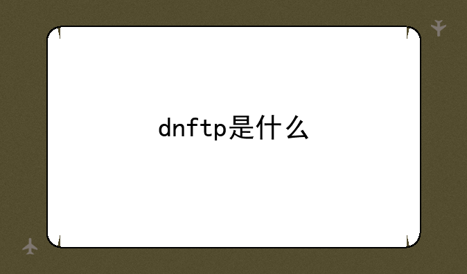 dnftp是什么