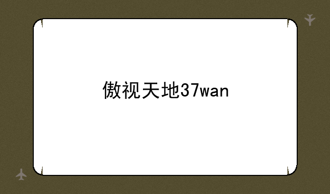 傲视天地37wan